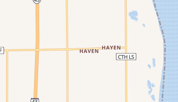 Haven, Wisconsin map