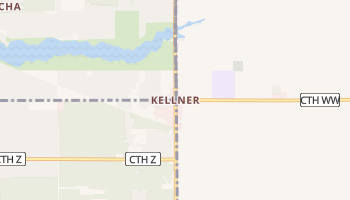 Kellner, Wisconsin map