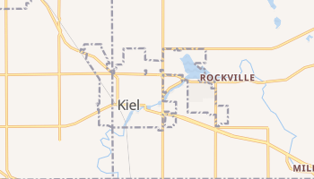 Kiel, Wisconsin map