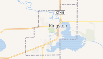 Kingston, Wisconsin map