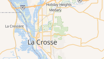 La Crosse, Wisconsin map