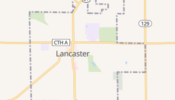 Lancaster, Wisconsin map
