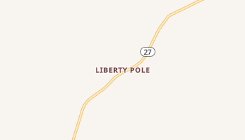 Liberty Pole, Wisconsin map