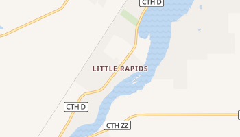 Little Rapids, Wisconsin map