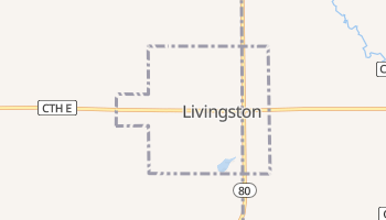 Livingston, Wisconsin map