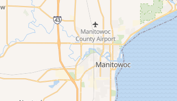 Manitowoc, Wisconsin map