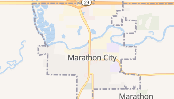 Marathon, Wisconsin map