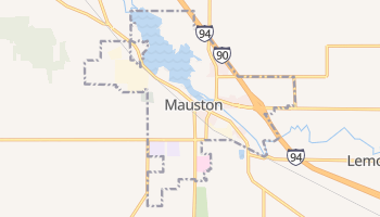 Mauston, Wisconsin map