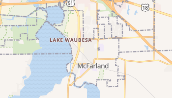 McFarland, Wisconsin map