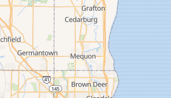 Mequon, Wisconsin map