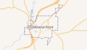 Mineral Point, Wisconsin map
