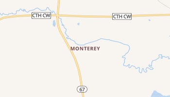 Monterey, Wisconsin map