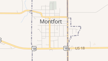 Montfort, Wisconsin map