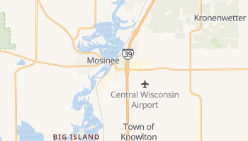 Mosinee, Wisconsin map