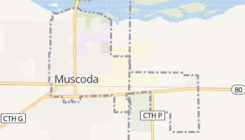 Muscoda, Wisconsin map