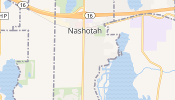 Nashotah, Wisconsin map