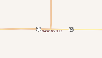 Nasonville, Wisconsin map