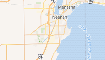 Neenah, Wisconsin map