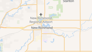 New Richmond, Wisconsin map