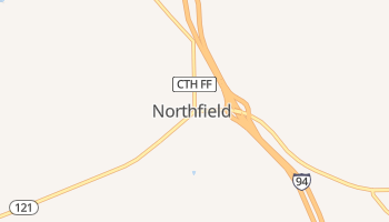 Northfield, Wisconsin map