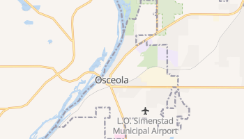 Osceola, Wisconsin map