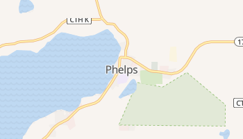 Phelps, Wisconsin map