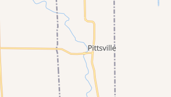 Pittsville, Wisconsin map