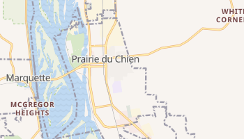 Prairie du Chien, Wisconsin map