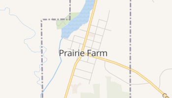 Prairie Farm, Wisconsin map