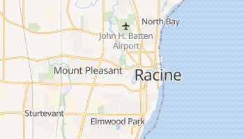 Racine, Wisconsin map