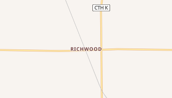 Richwood, Wisconsin map