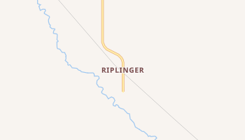 Riplinger, Wisconsin map