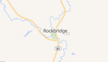 Rockbridge, Wisconsin map