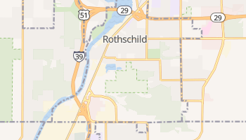 Rothschild, Wisconsin map
