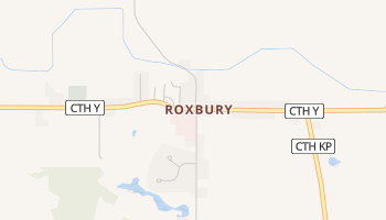 Roxbury, Wisconsin map