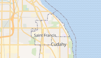 Saint Francis, Wisconsin map