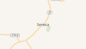 Seneca, Wisconsin map