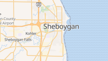 Sheboygan, Wisconsin map