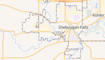 Sheboygan Falls, Wisconsin map