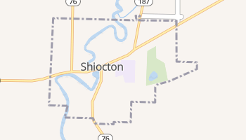 Shiocton, Wisconsin map