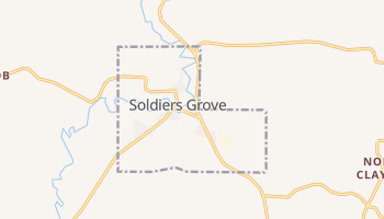 Soldiers Grove, Wisconsin map