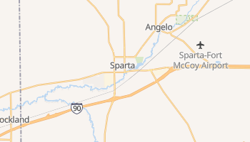 Sparta, Wisconsin map