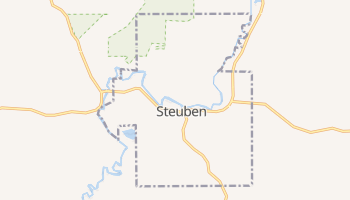 Steuben, Wisconsin map