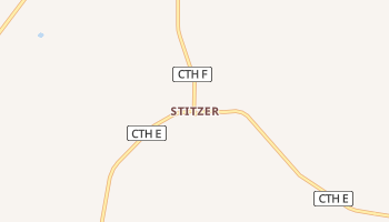 Stitzer, Wisconsin map