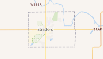 Stratford, Wisconsin map