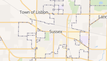 Sussex, Wisconsin map