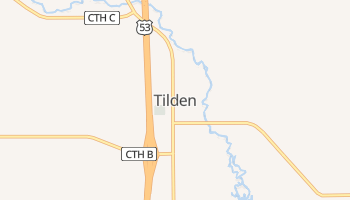 Tilden, Wisconsin map