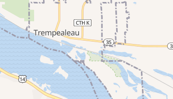 Trempealeau, Wisconsin map