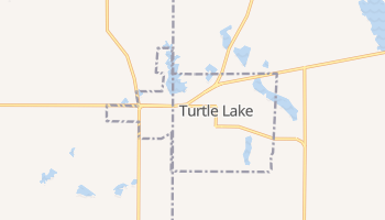 Turtle Lake, Wisconsin map