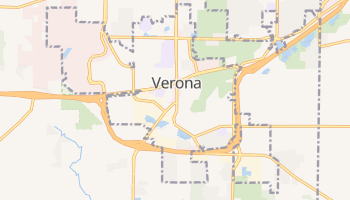 Verona, Wisconsin map